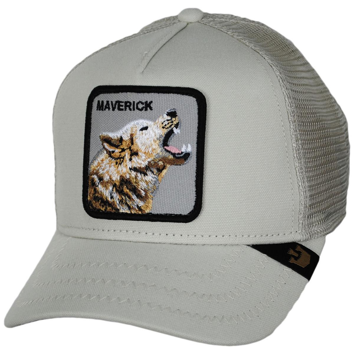 Goorin Bros | Maverick Mesh Trucker Snapback Baseball Cap | 200700 | lead | GREY