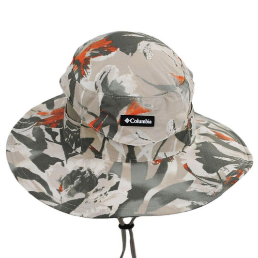 Columbia Sportswear | Bora Bora Printed Booney Hat | 400121 | front | ANCIENT FOSSIL, FLORICULTURE PRINT