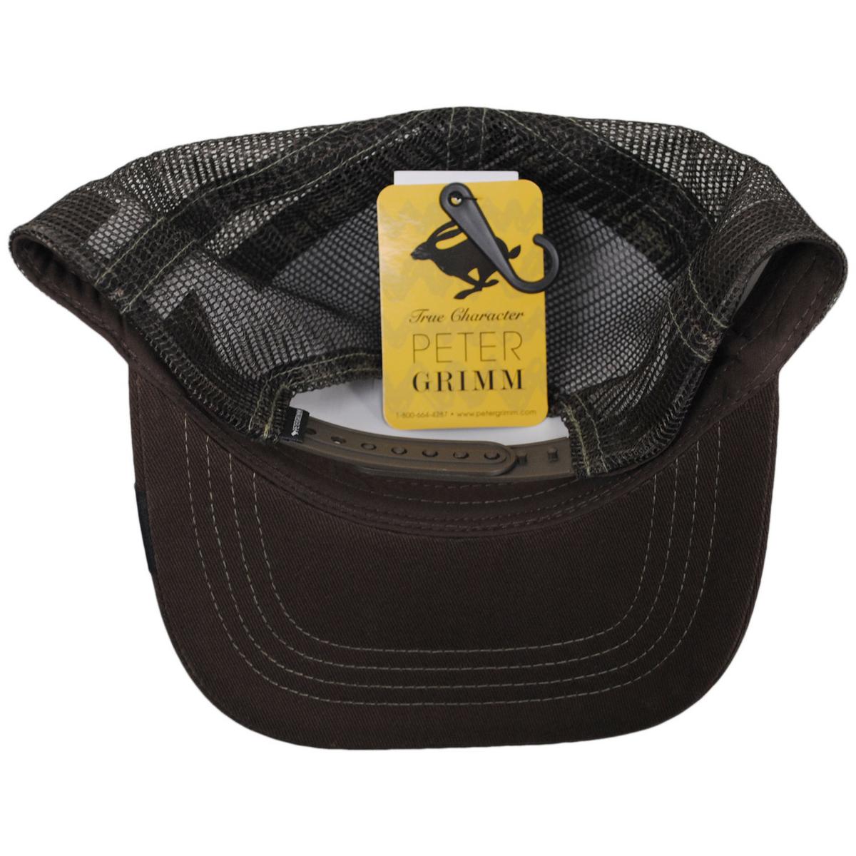 Peanuts | Beagle Scout Mesh Trucker Snapback Baseball Cap | 201308 | under | GREEN
