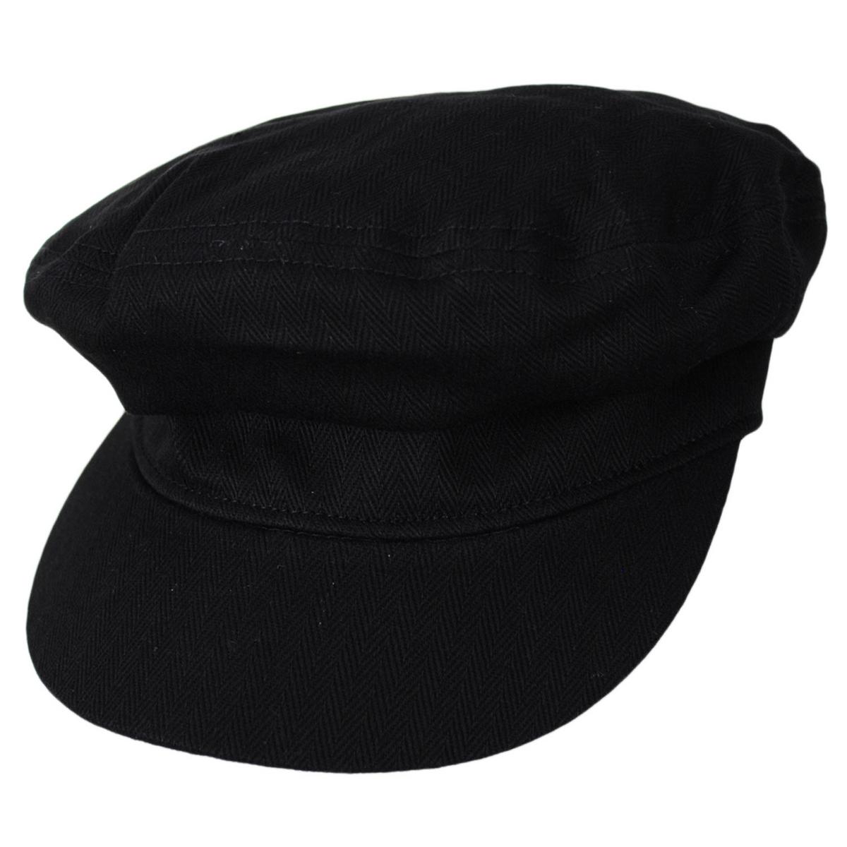 BRIXTON HATS | Baby Cotton Fiddler Cap | 510217 | lead | BLACK