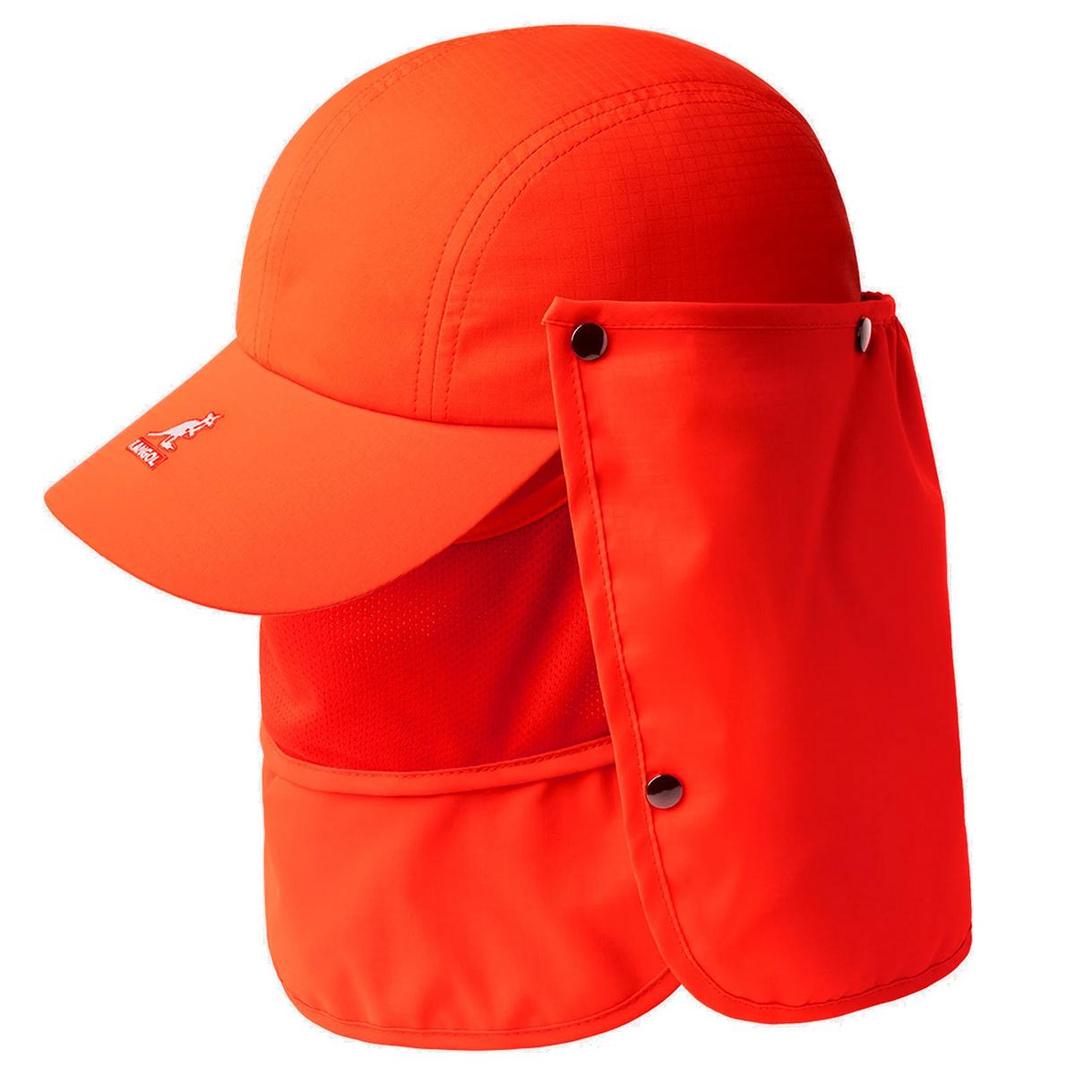 Kangol | Multi-Utility Neck-Flap Mask Strapback Baseball Cap | 201136 | lead | ORANGE
