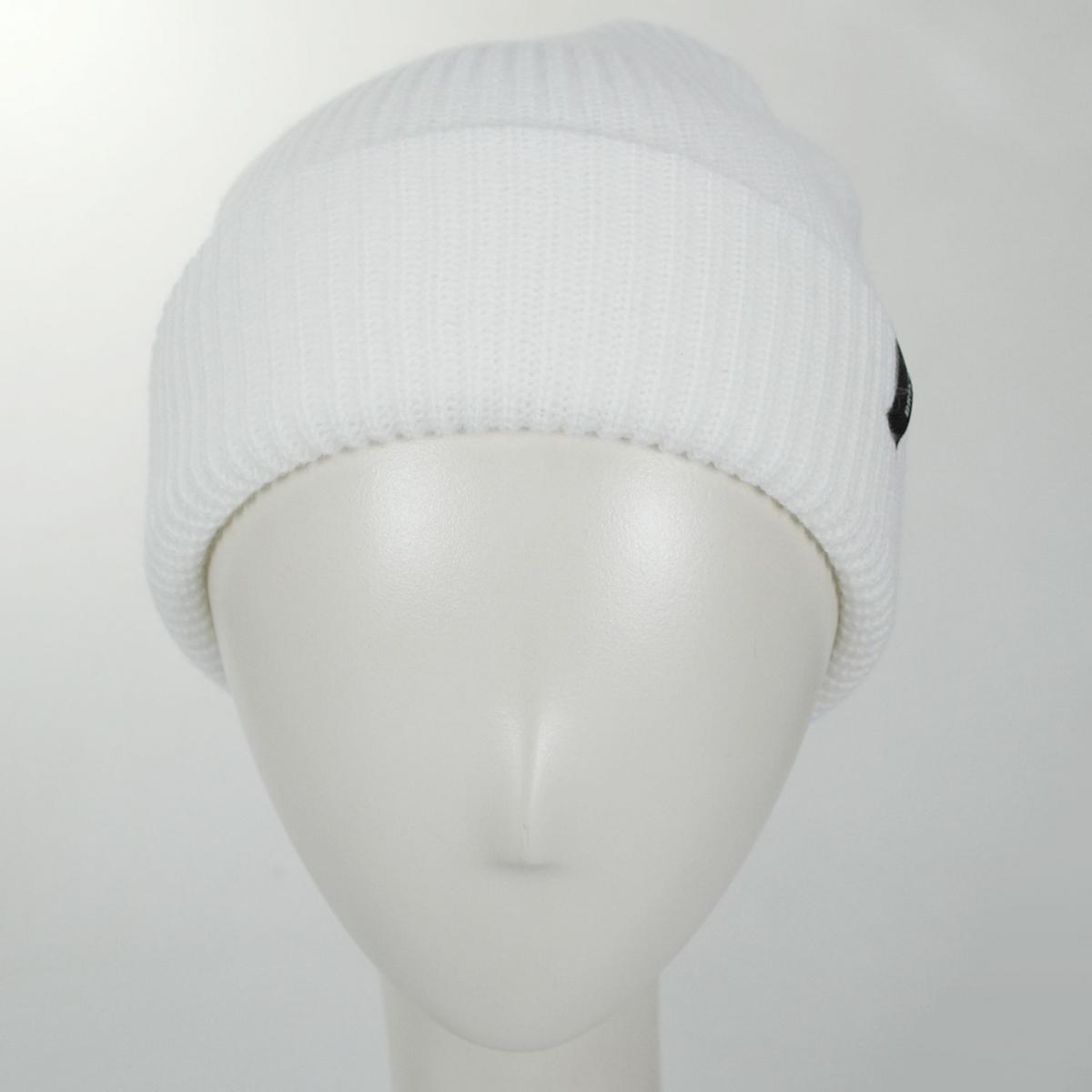 BRIXTON HATS | Heist Knit Beanie Hat | 502706 | front | WHITE