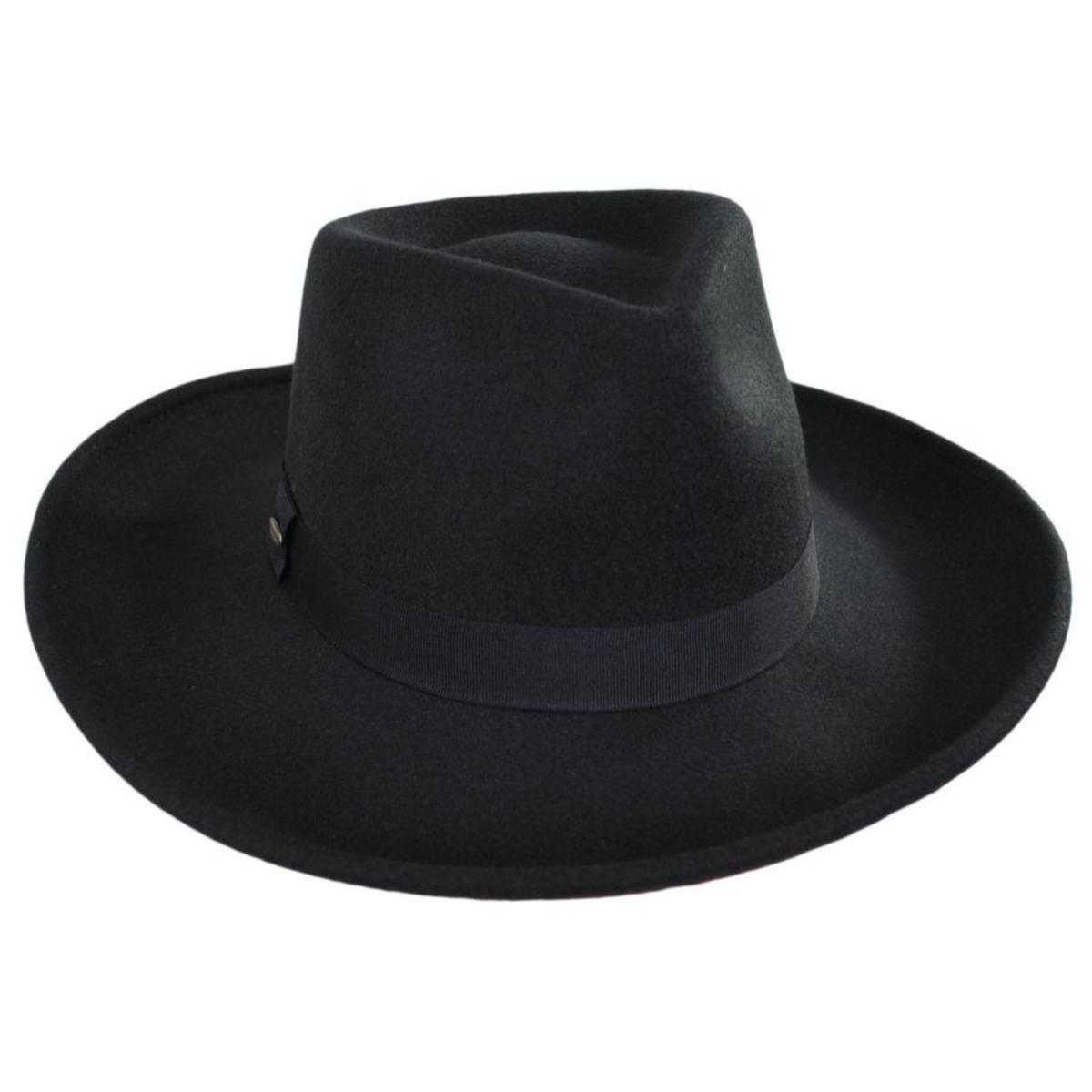 Scala | Dillane ProvatoKnit Rancher Hat | 123440 | lead | BLACK/RED