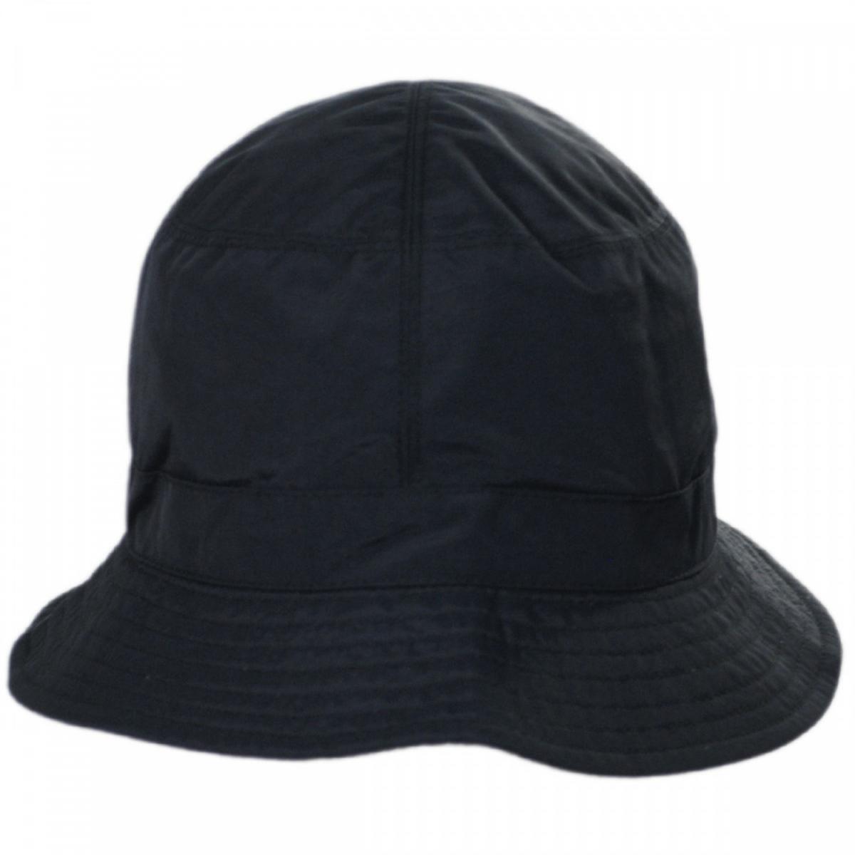 sur la tete | Nylon Rain Bucket Hat | 186300 | front | NAVY BLUE