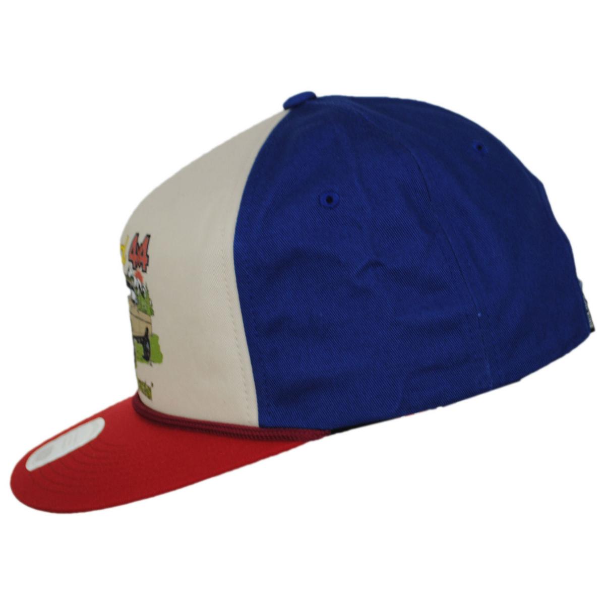 BRIXTON HATS | Ford King of the Mountains HP Snapback Baseball Cap | 201885 | profile | MULTI