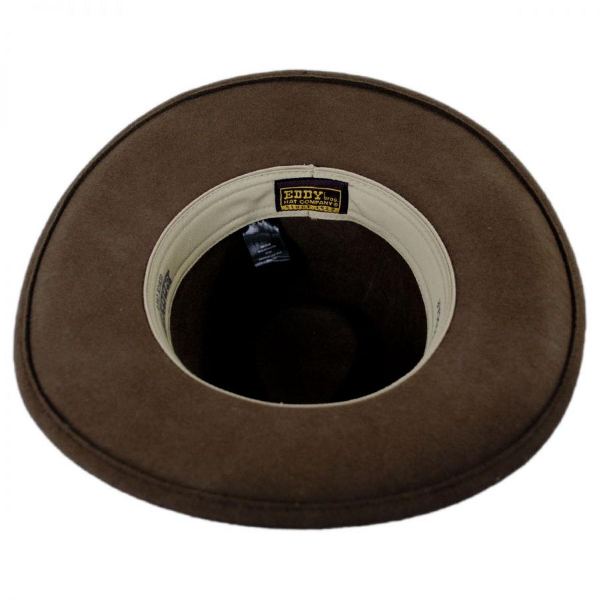 Eddy Bros | Cougar Packable Wool Felt Western Hat | 130153 | under | SERPENT