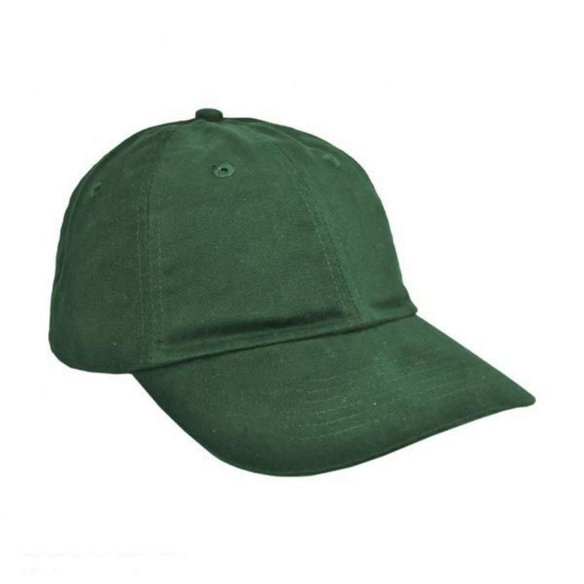 HeadShots by KC Caps | Adult LoPro Strapback Baseball Cap Dad Hat | 200510 | lead | DARK GREEN