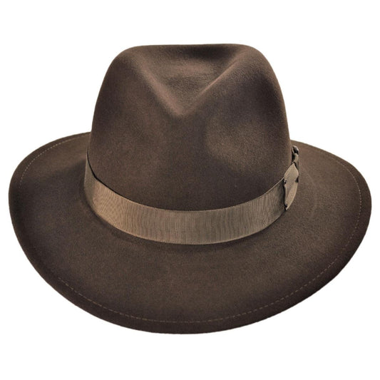 Bailey 1922 | Curtis Wool LiteFelt Safari Fedora Hat | 130019 | front | SERPENT