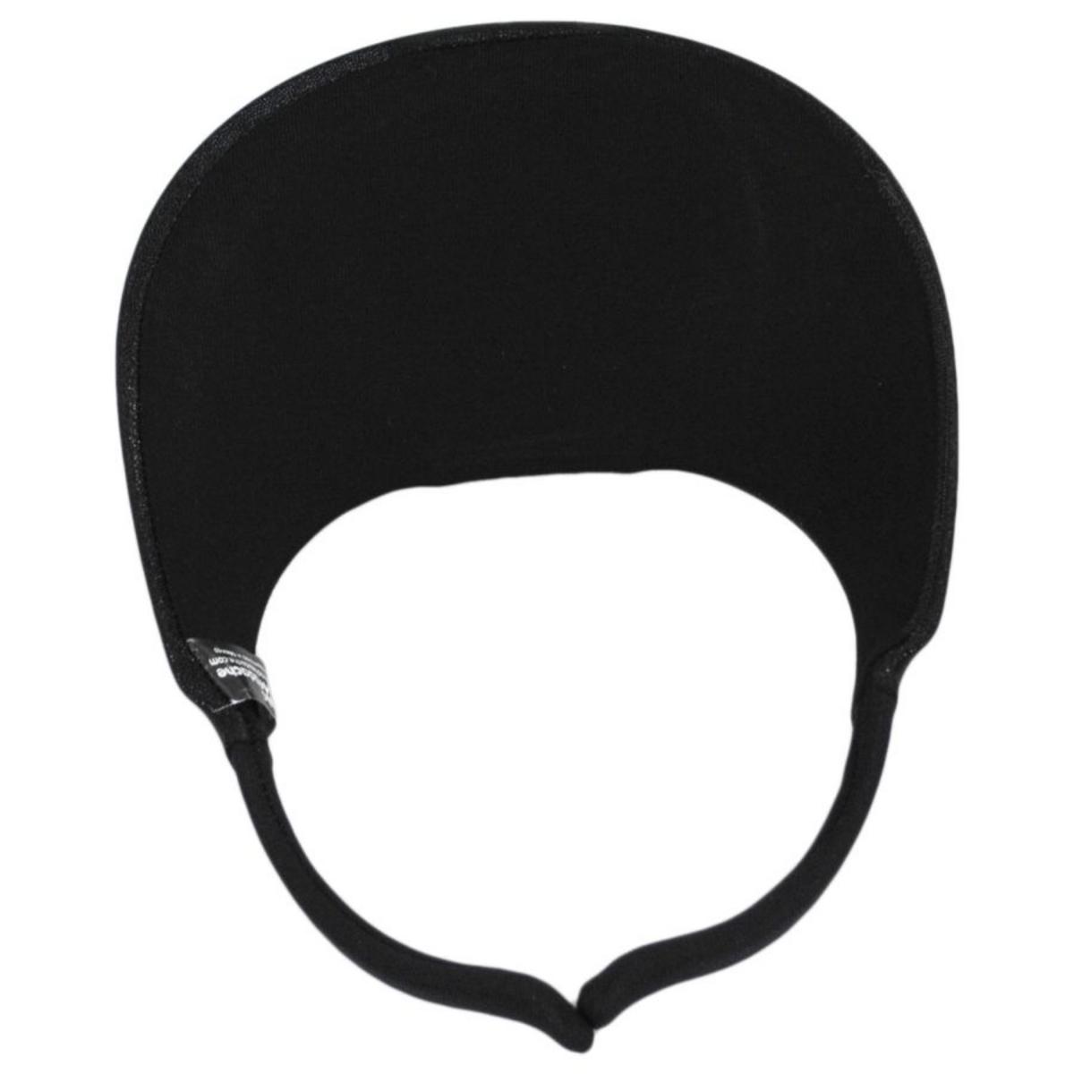 No Headache | Shimmer Midsize Visor | 195908 | under | BLACK