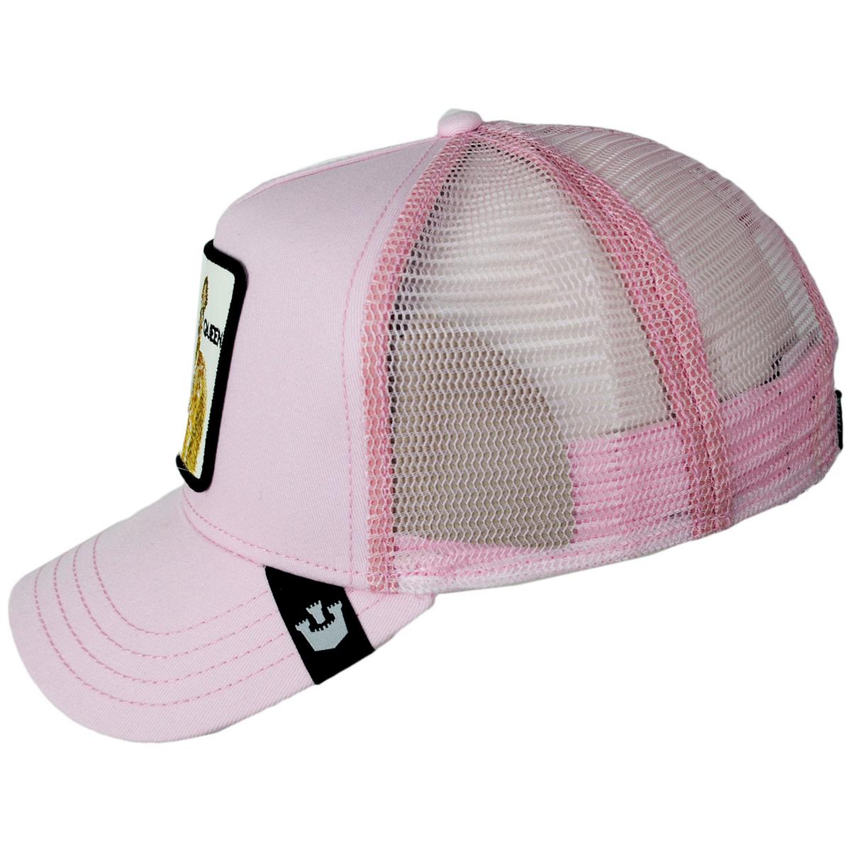 Goorin Bros | Queen Mesh Trucker Snapback Baseball Cap | 200731 | profile | PINK