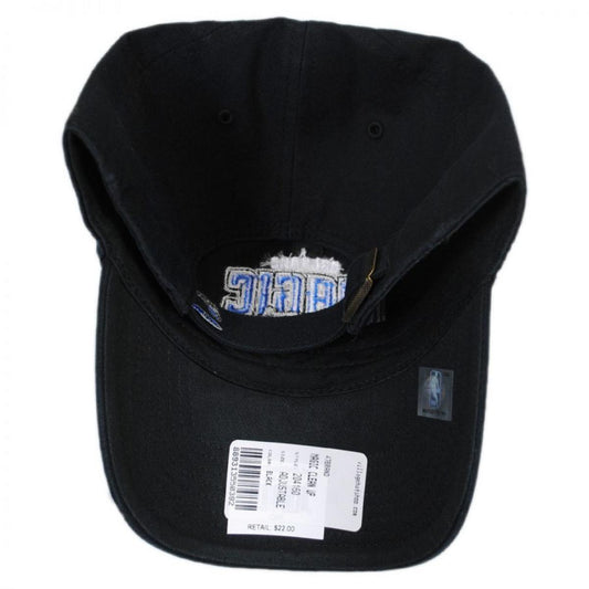 47 Brand | Orlando Magic NBA Clean Up Strapback Baseball Cap Dad Hat | 204160 | front | BLACK