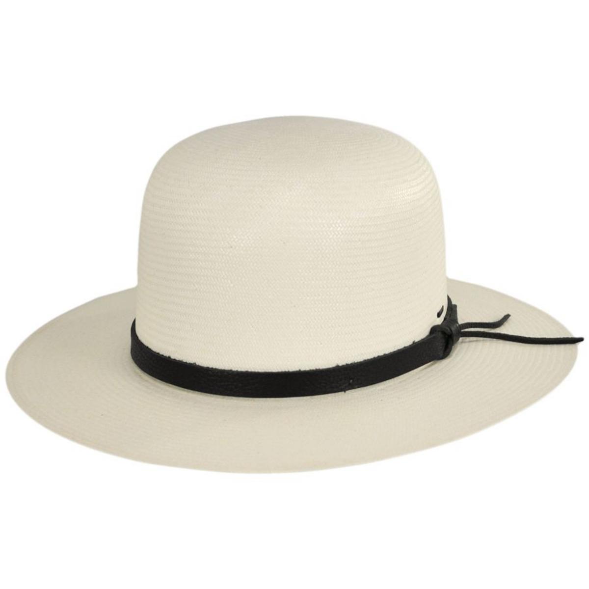 Bailey 1922 | Quil Shantung LiteStraw Open Crown Hat | 127741 | lead | NATURAL