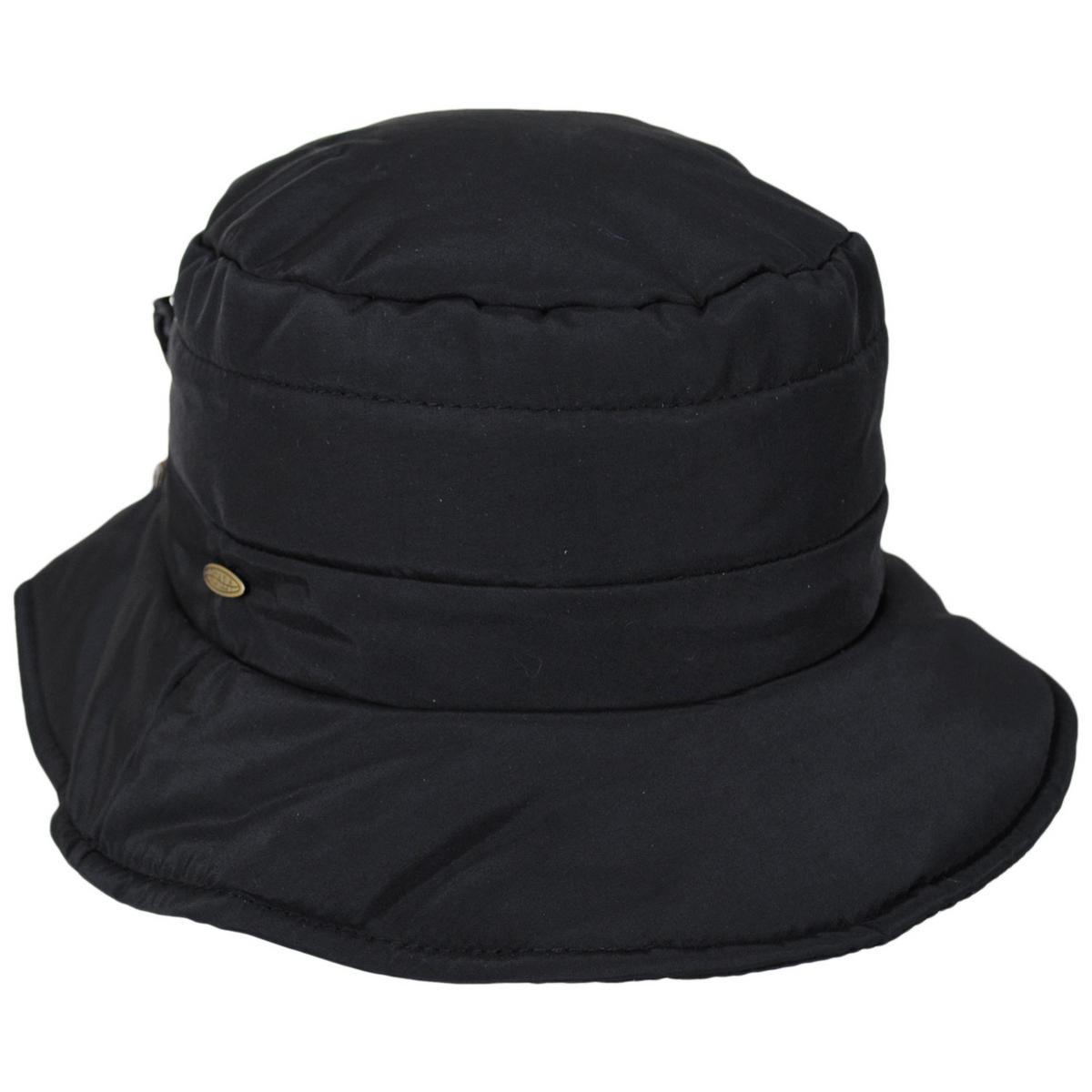 Scala | Darina Nylon Puffer Rain Bucket Hat