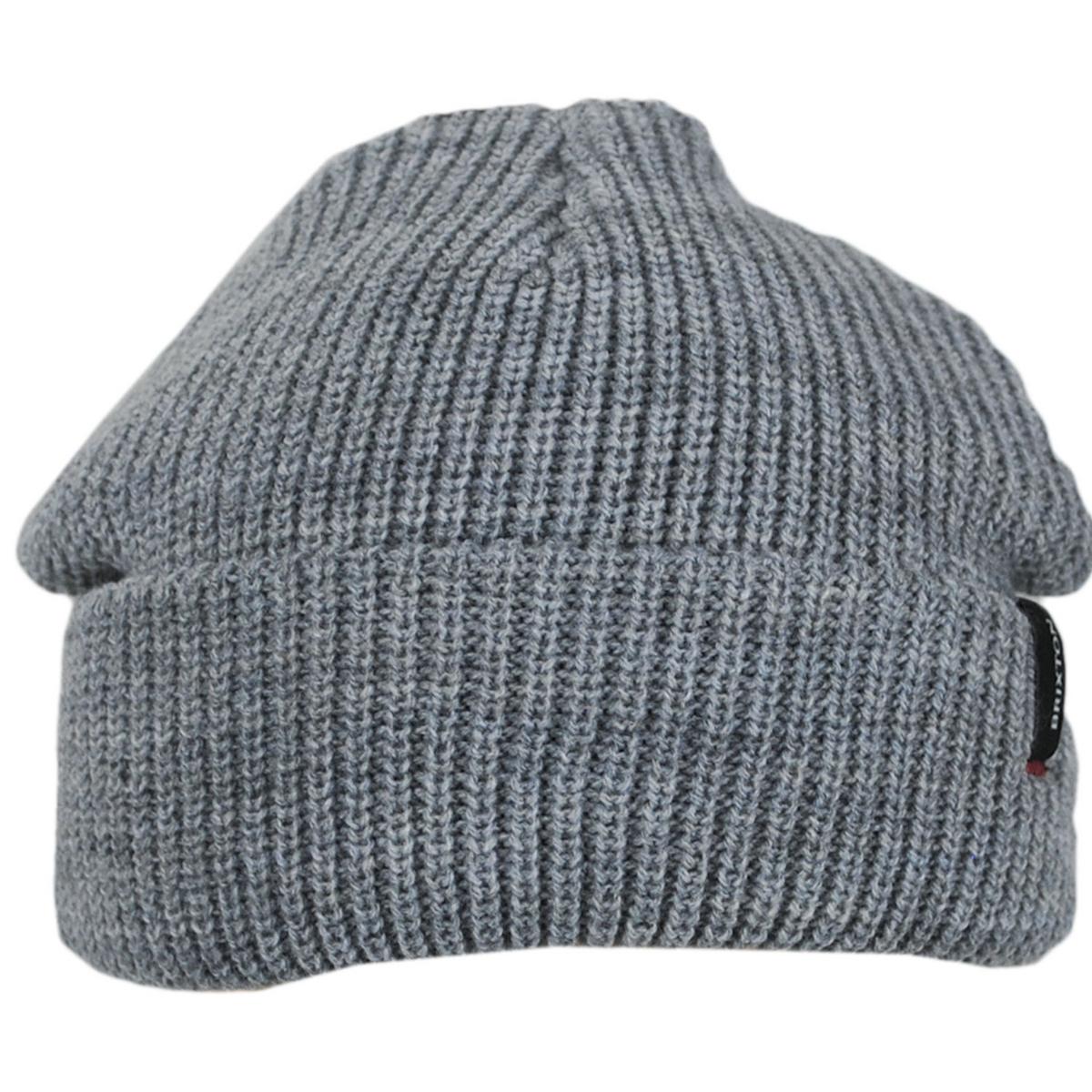 BRIXTON HATS | Baby Heist Beanie Hat | 510220 | front | LIGHT HEATHER GREY