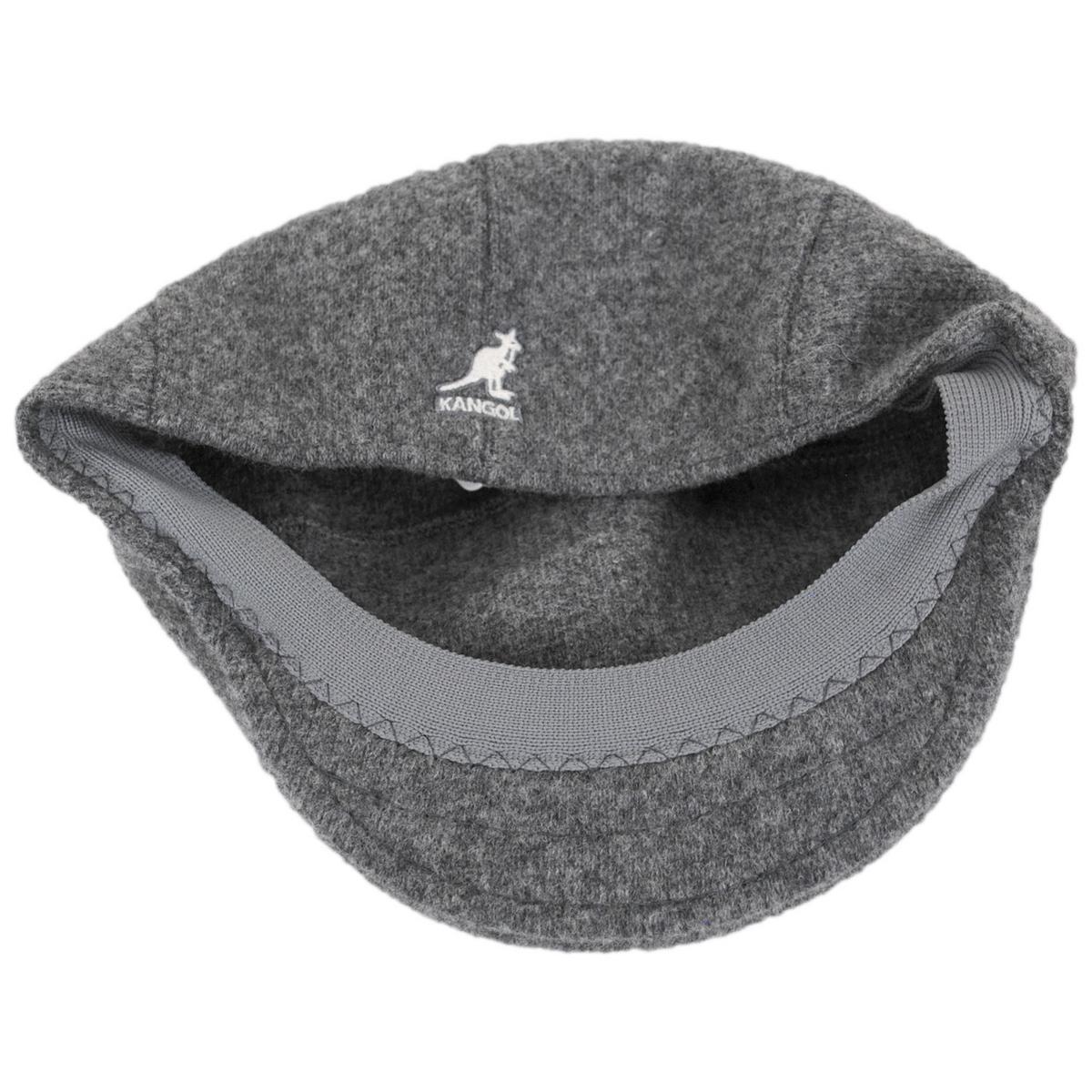 Kangol | Wool 575 Panel Flat Cap | 160837 | under | FLANNEL