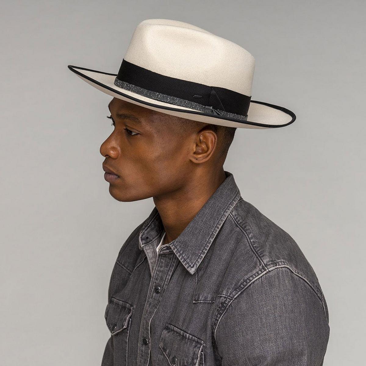 Bailey 1922 | Clorindon Elite Wool Felt Fedora Hat | 130378 | lsmone | UNBLEACHED