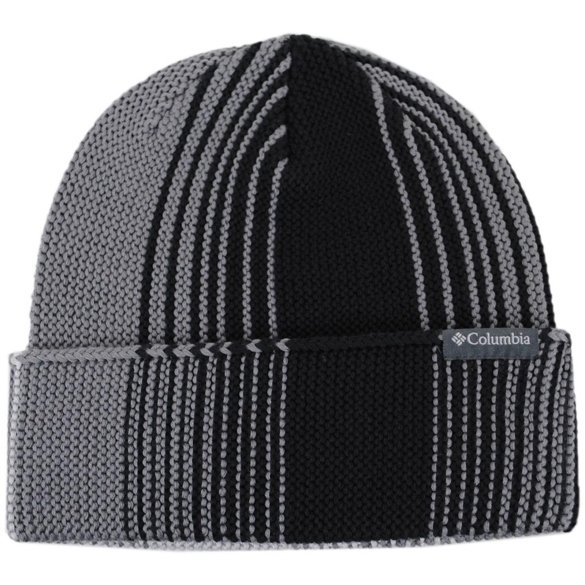 Columbia Sportswear | Alder Springs Cotton Knit Beanie Hat | 500745 | lead | BLACK