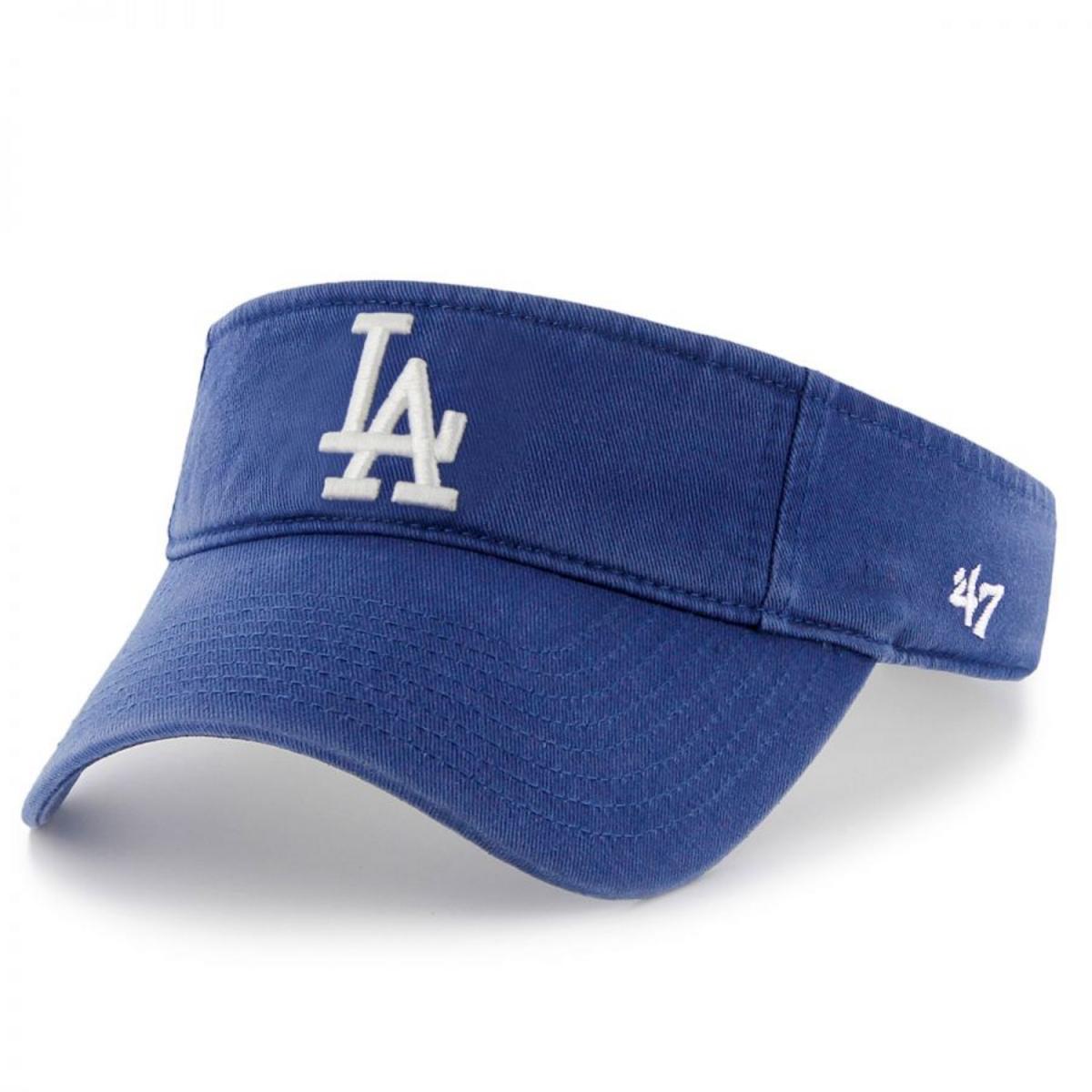 47 Brand | Los Angeles Dodgers MLB Clean Up Adjustable Visor | 196822 | lead | ROYAL BLUE