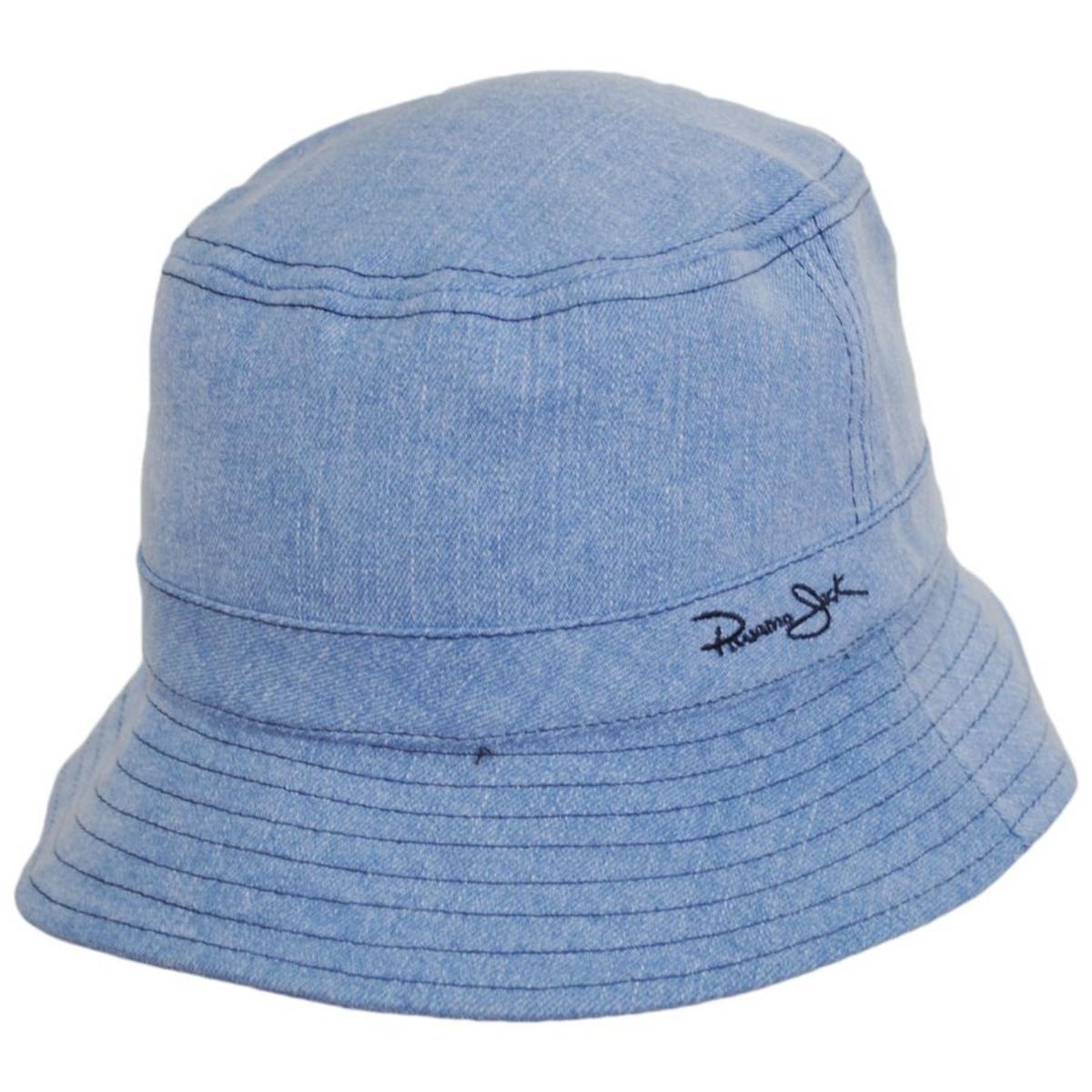 Panama Jack | Fantasia Denim Bucket Hat | 110404 | lead | DENIM BLUE
