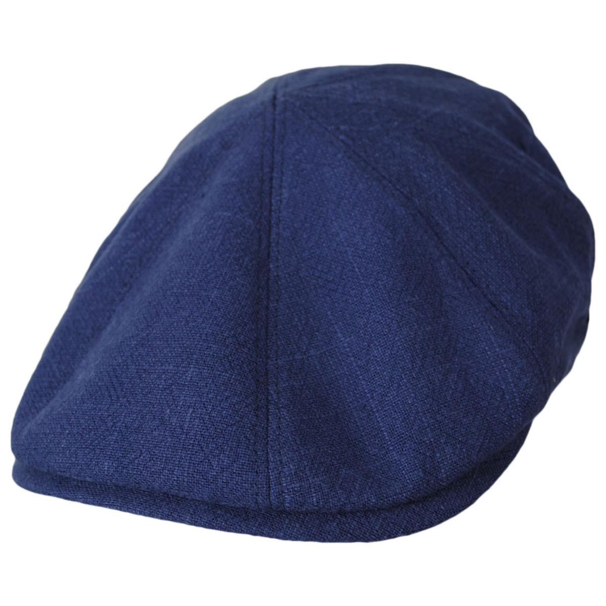 Bailey 1922 | Rankin Rayon 8 Panel Flat Cap | 167235 | lead | NAVY