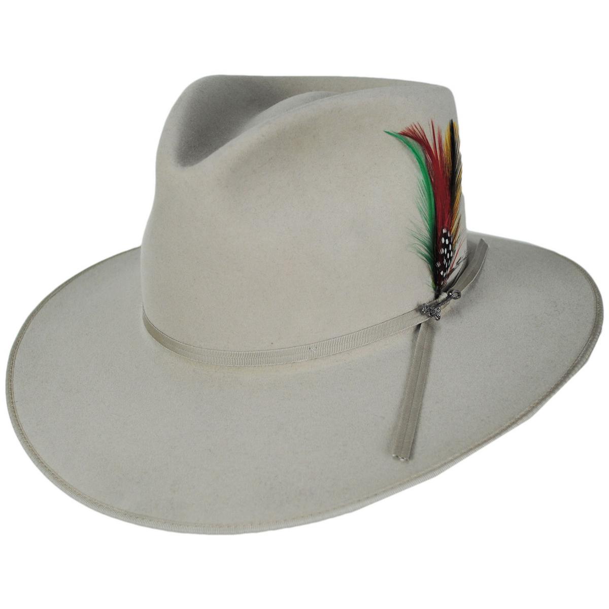 Stetson | Gun Club Dune 5X Fur Felt Western Hat | 130613 | lead | SILVERBELLY