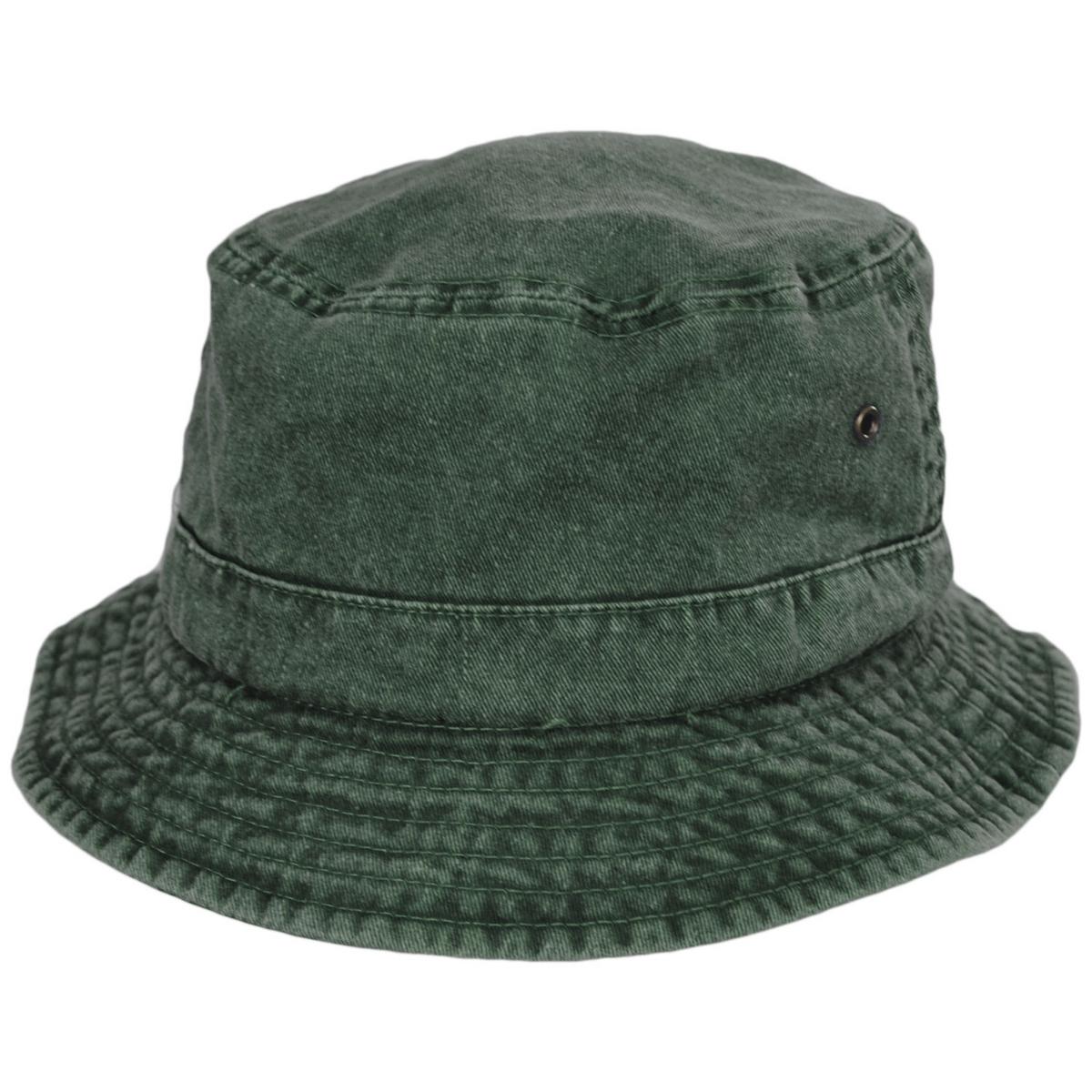Village Hat Shop | Wholesale VHS Cotton Bucket Hat B2B Pre-Pack | B2B186605 | lead | OLIVE GREEN