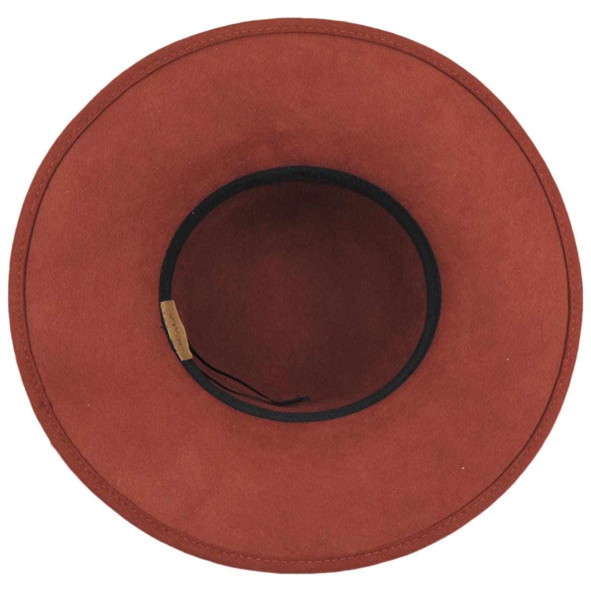 Scala | Meiomi Wool Felt Swinger Hat | 123500 | under | RUST