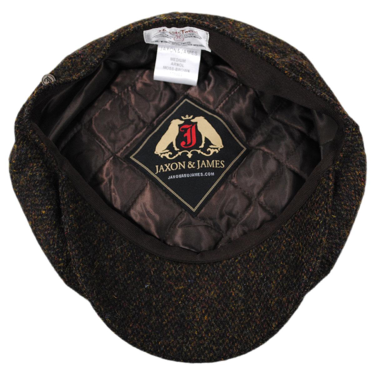 Wholesale Arnol Harris Tweed Wool Newsboy Cap B2B Pre-Pack