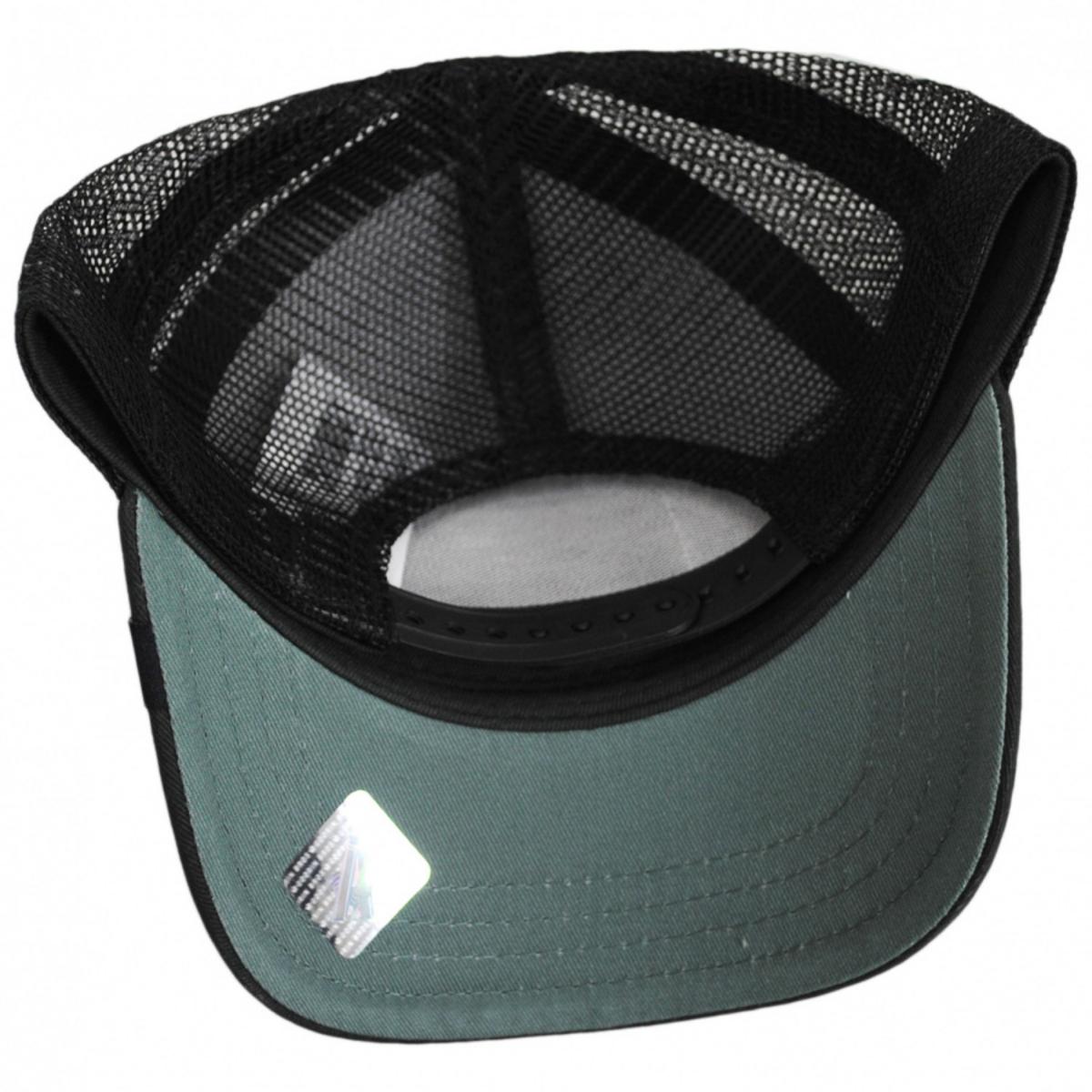 Goorin Bros | Stallion Mesh Trucker Snapback Baseball Cap | 200373 | under | BLACK