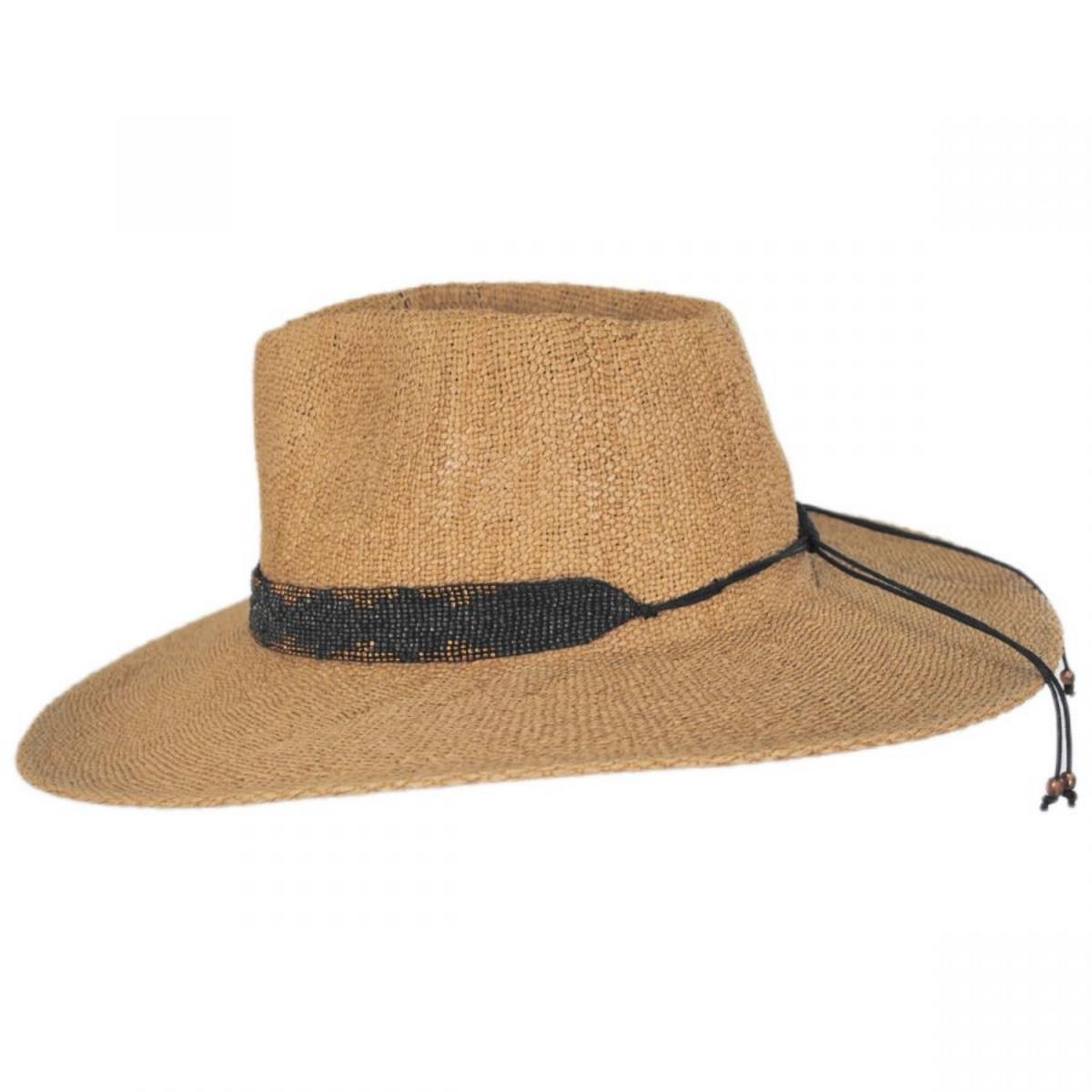 NIKKI BEACH | Twilight Toyo Straw Fedora Hat | 102714 | profile | TOAST