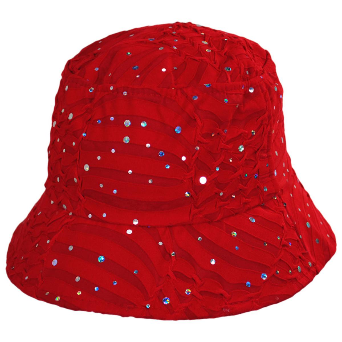 Something Special | Jewel Bucket Hat | 109203 | lead | RED
