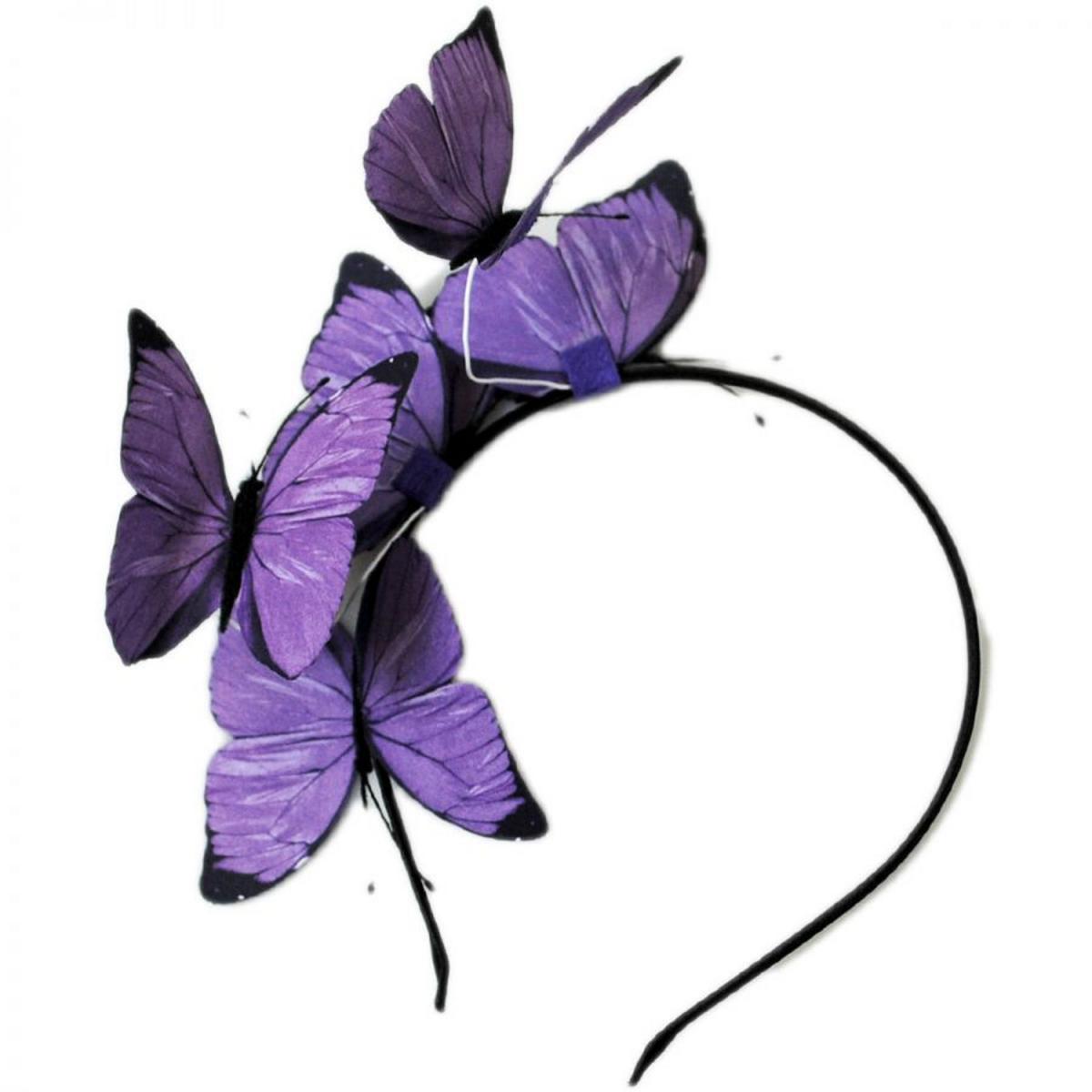 Jeanne Simmons | Butterfly Headband | 120752 | lead | PURPLE