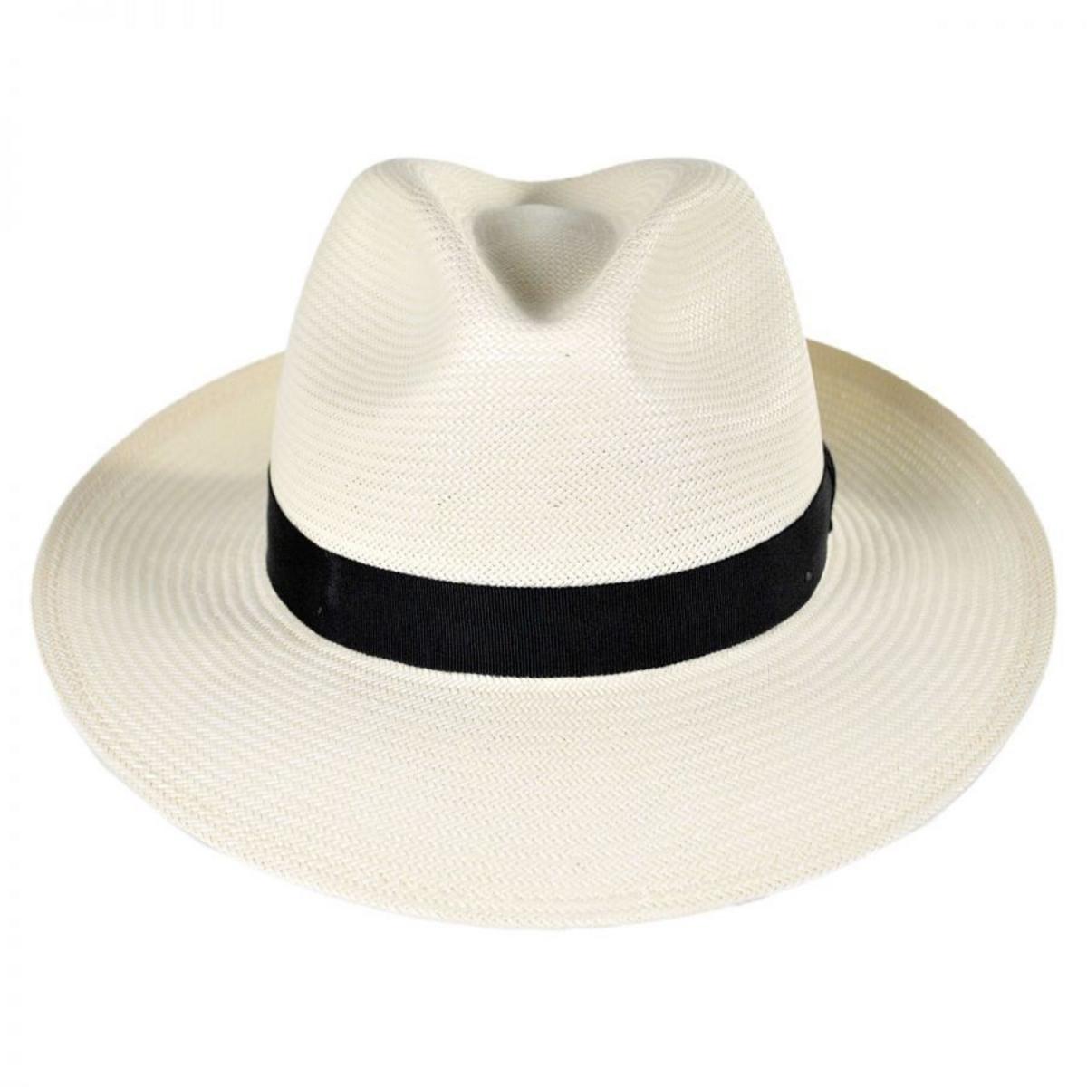 Bailey 1922 | Blackburn Shantung LiteStraw Fedora Hat | 127795 | front | NATURAL