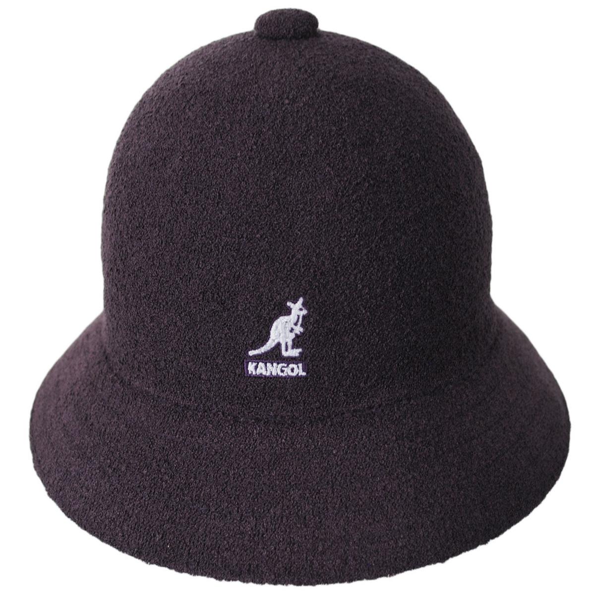 Kangol | Bermuda Casual Bucket Hat | 185700SS25 | front | DEEP PLUM