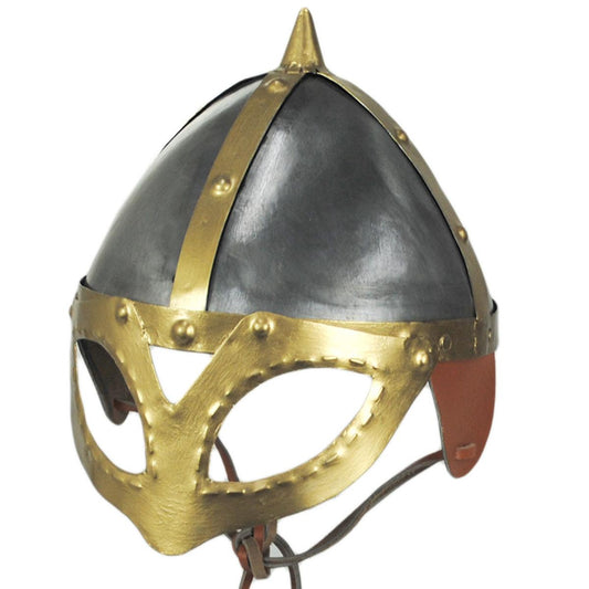 VikingHelmets.com | Viking Helmet with Spike and Mask | 190854 | lead | MULTI