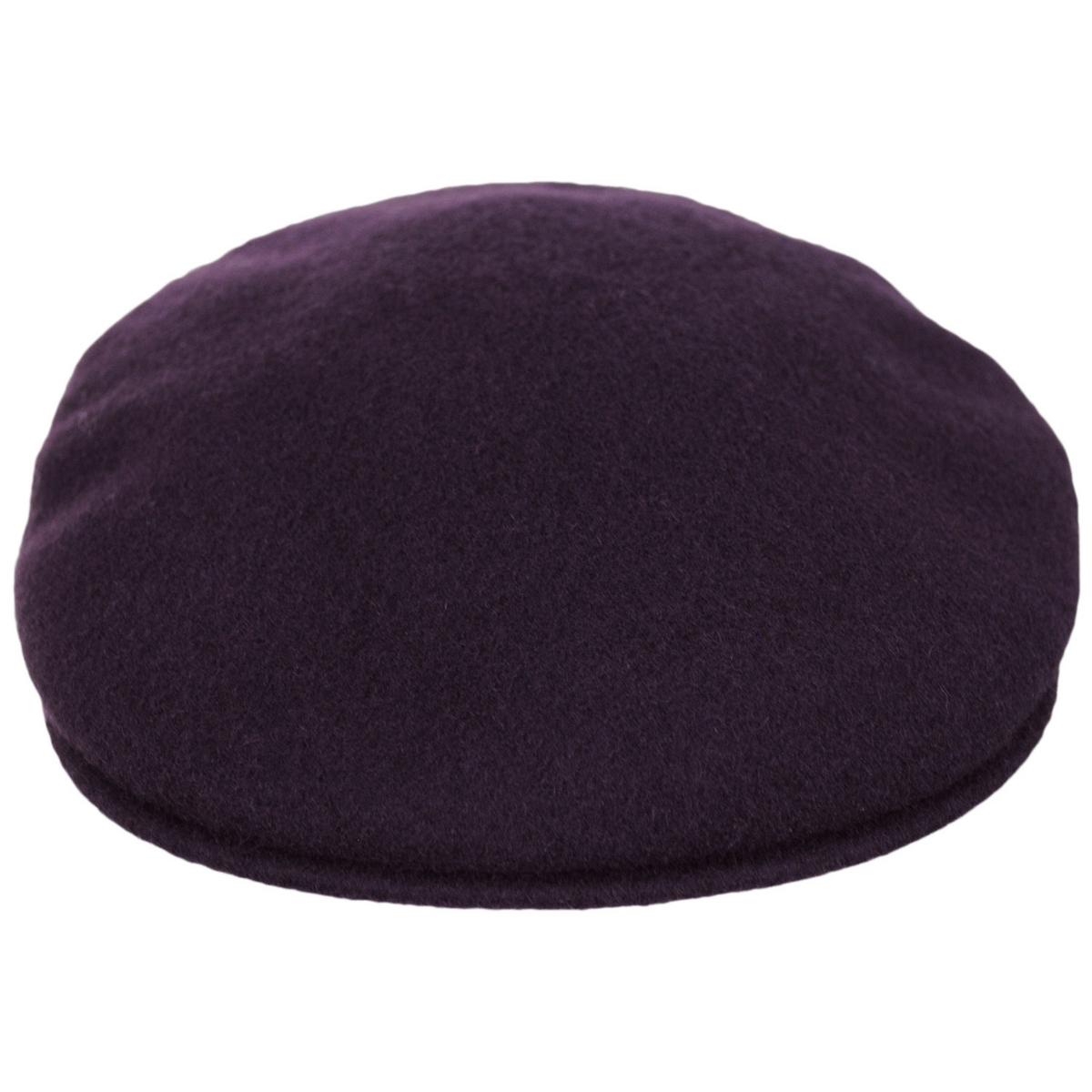 Kangol | Fashion Wool 504 Ivy Cap | 160817 | front | DEEP PLUM