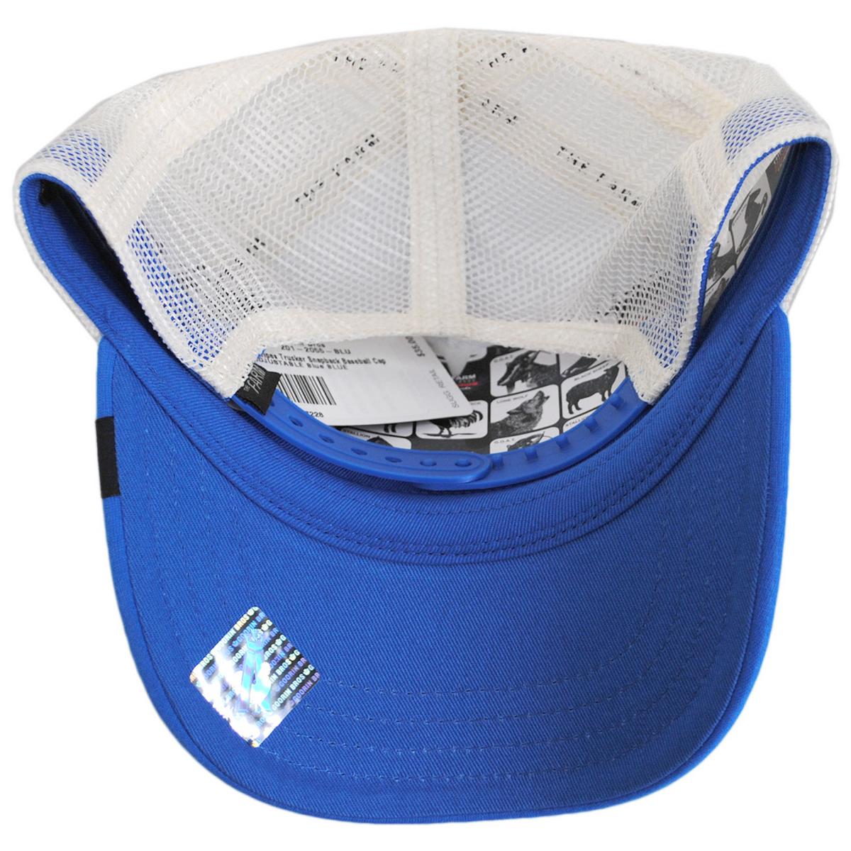 Goorin Bros | Kid's Wild Stripes Trucker Snapback Baseball Cap | 508920 | under | BLUE