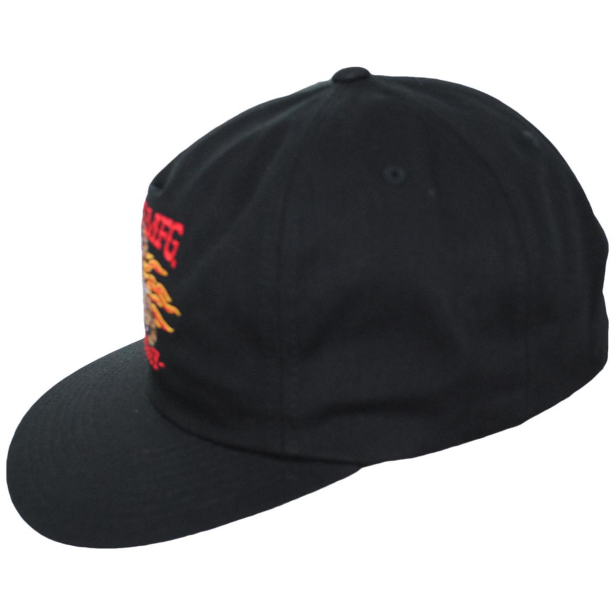 BRIXTON HATS | Hardee HP Snapback Baseball Cap | 201854 | profile | BLACK