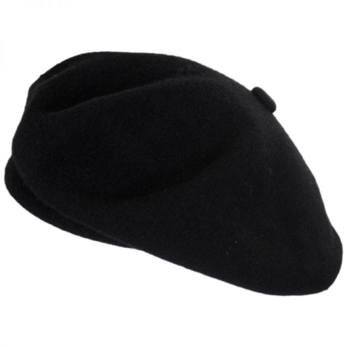 Kangol | Jax Wool Basque Beret | 150913 | profile | BLACK