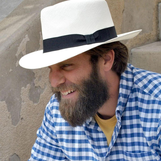 Jaxon Hats | Novo Grade 8 Panama Straw Fedora Hat | 127120 | lsmone | BLEACH