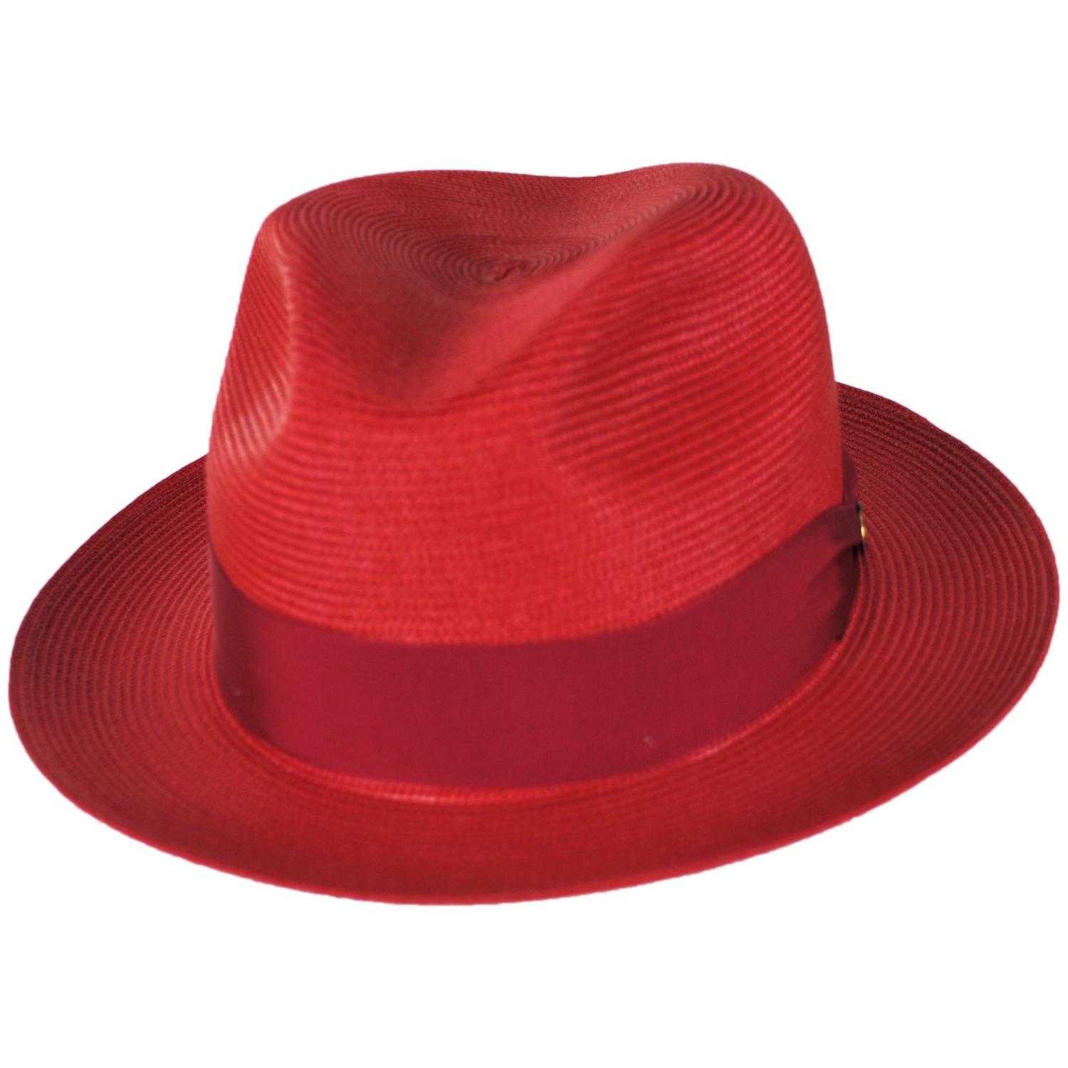 Rosebud Florentine Milan Poly Straw Fedora Hat – Village Hat Shop