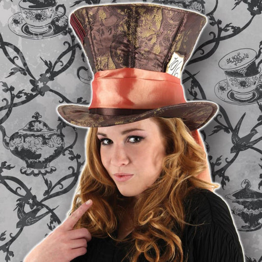 Disney | Alice in Wonderland Mad Hatter Top Hat | 190237 | front | MULTI