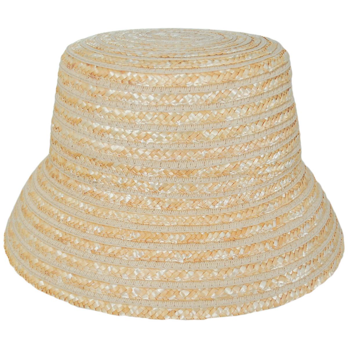 NIKKI BEACH | Aria Milan Straw Bucket Hat | 102673 | profile | NATURAL