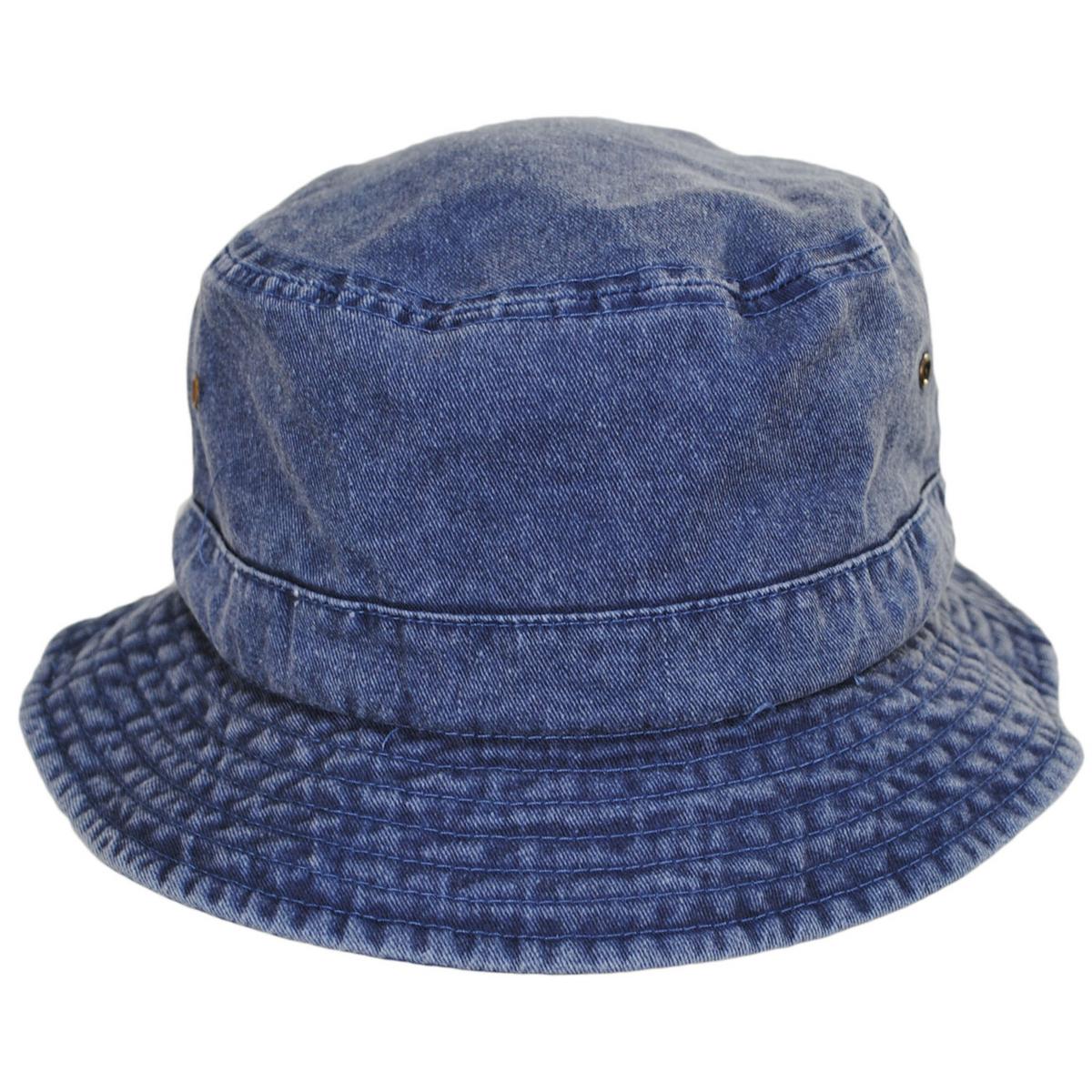 Village Hat Shop | Wholesale VHS Cotton Bucket Hat B2B Pre-Pack | B2B186605 | front | NAVY BLUE