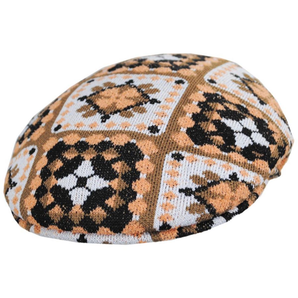 Kangol | Arts & Crafts 504 Ivy Cap | 161011 | lead | TAN MULTI