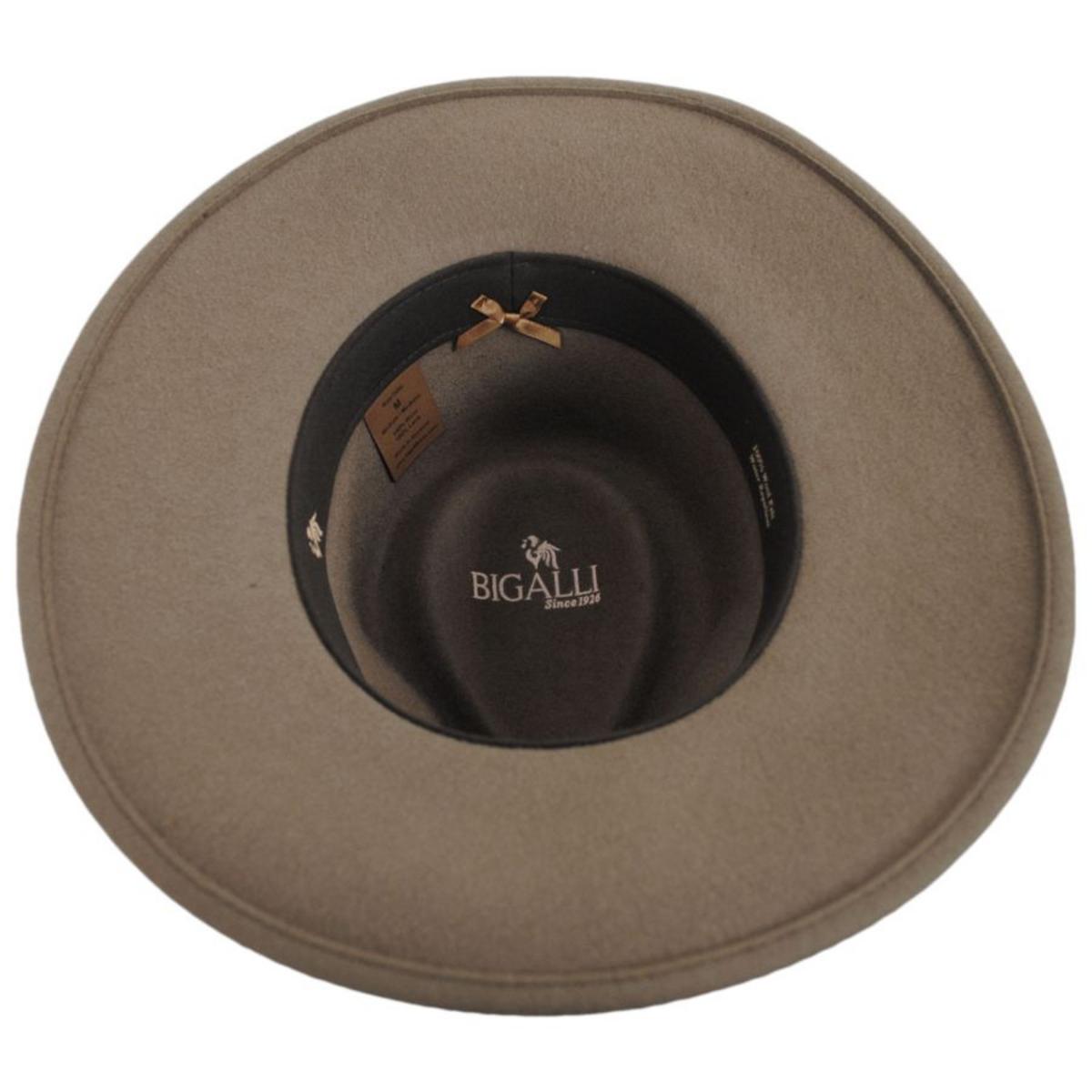 Bigalli | Australian Wool Felt Outback Hat | 131419 | under | KHAKI