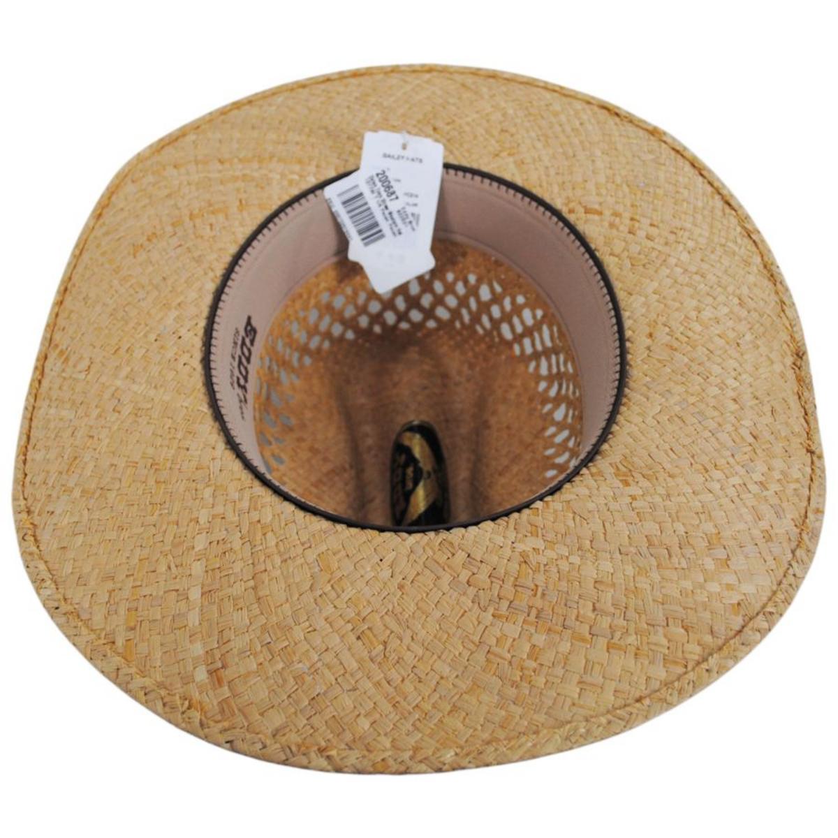 Eddy Bros | Dylen Toyo Straw Western Hat | 127730 | under | PECAN