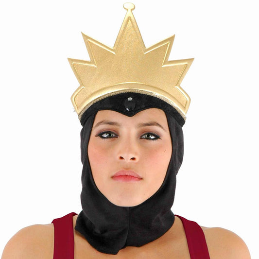 Disney | Snow White Evil Queen Headpiece with Cowl | 190565 | lsfone | GOLD/BLACK