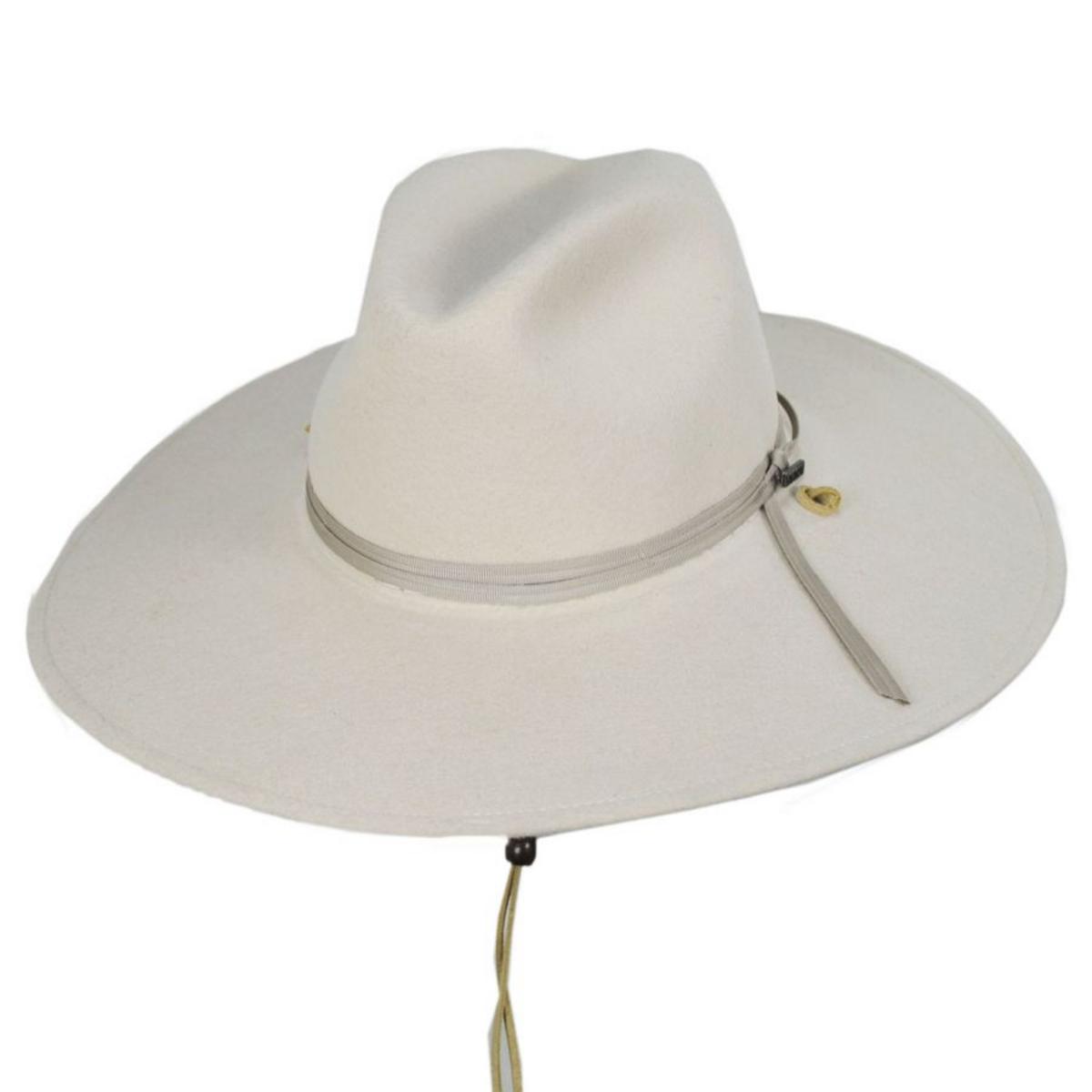 Stetson | Holden Crushable Wool Felt Aussie Hat | 130724 | lead | SILVERBELLY