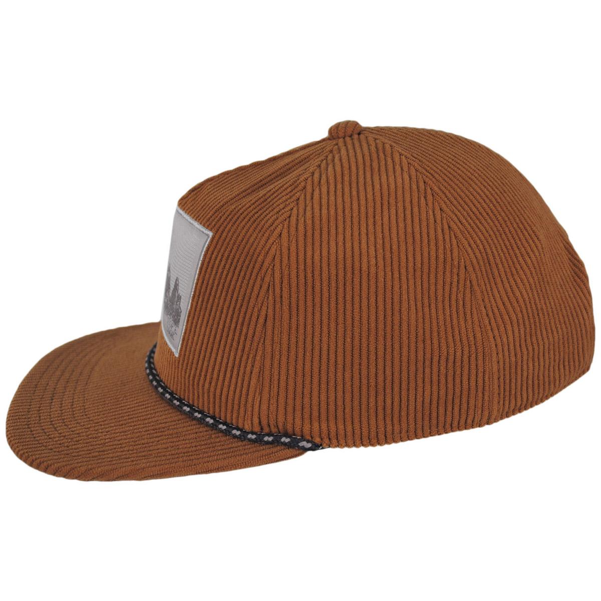 Columbia Sportswear | Packsaddle Corduroy Snapback Baseball Cap | 400095 | profile | CAMEL BROWN